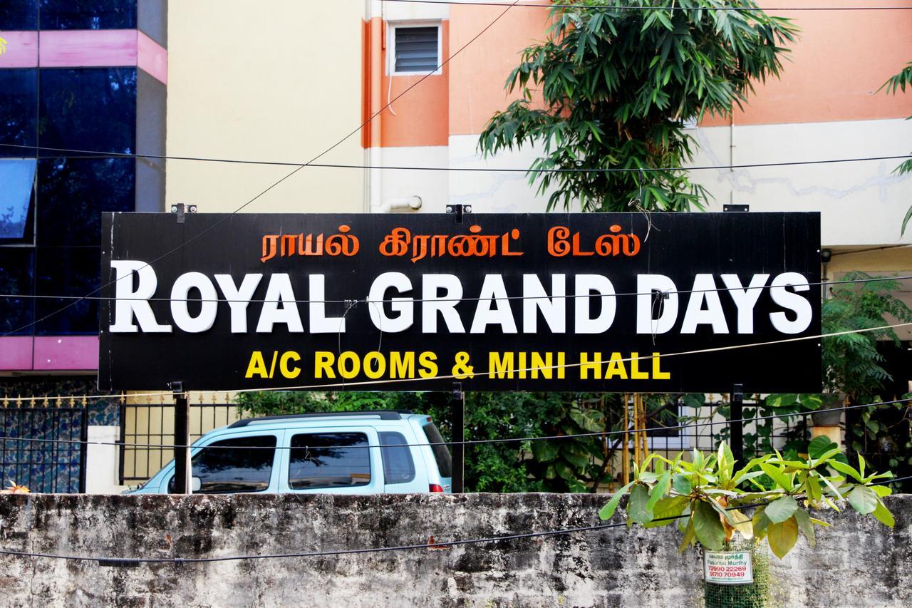 Hotel Royal Grand Days Chennai Exterior foto